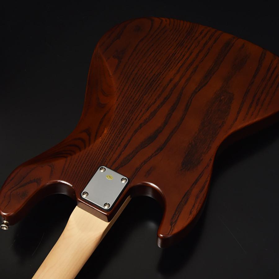 バッカス WJB-500R ASH BR/SM ブラウン サテンマット ベース 初心者12点セット 【ＳＡＧＯ】 〔VOXアンプ付〕 ジャズベースタイプ