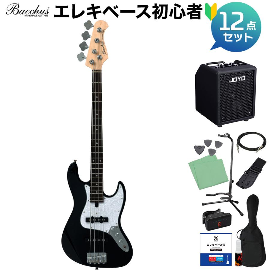 Bacchus（バッカス） WJB-Mini BLK ベース 初心者12点セット 多機能
