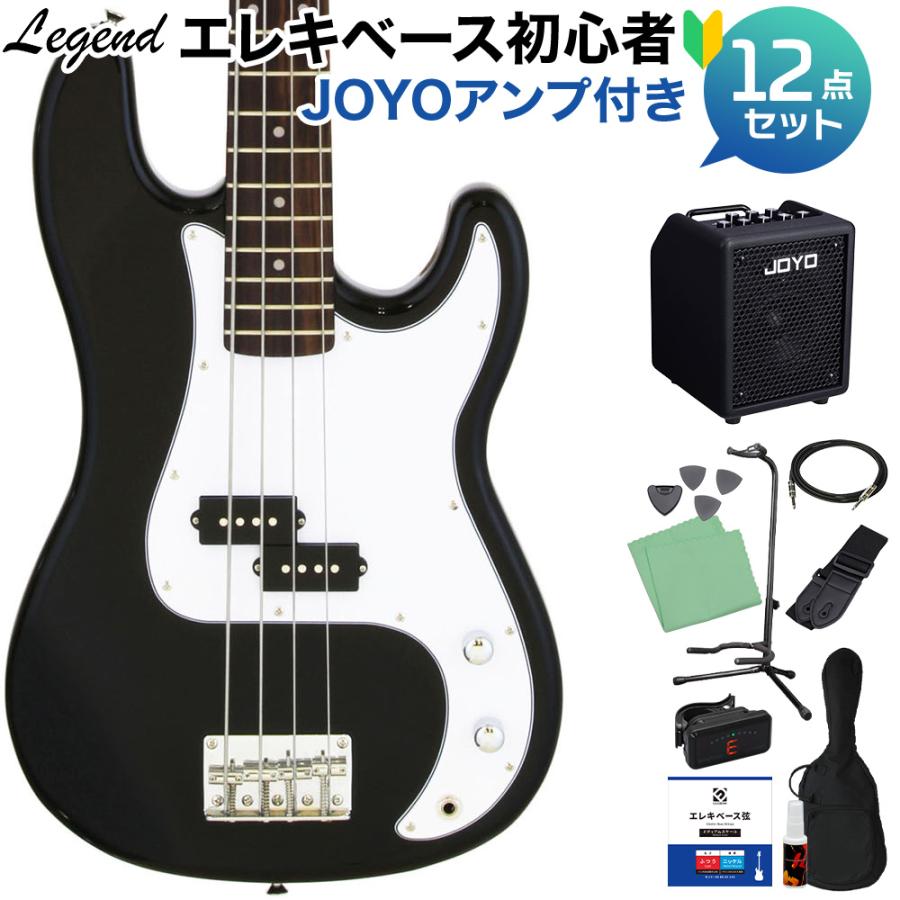 LEGEND レジェンド LPB-Z Black ベース 初心者12点セット 〔VOXアンプ 