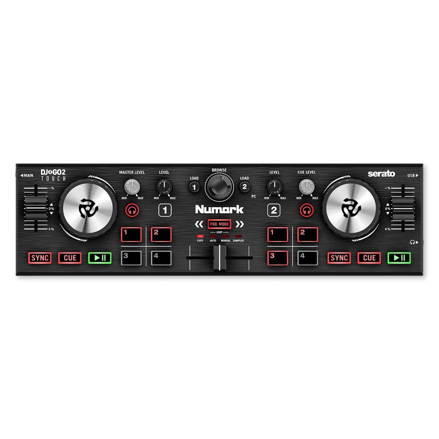 Numark ヌマーク DJ2GO2 Touch ポケットDJコントローラー Serato DJ Lite付属 の商品画像
