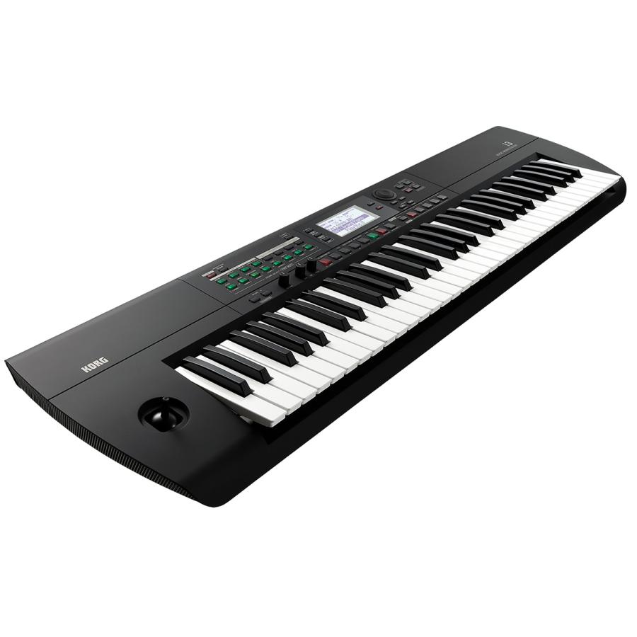 希少品 KORG i30 Music workstation シンセサイザー KORG（コルグ） i3 MB (Super Matte Black) 自動伴奏機能付き