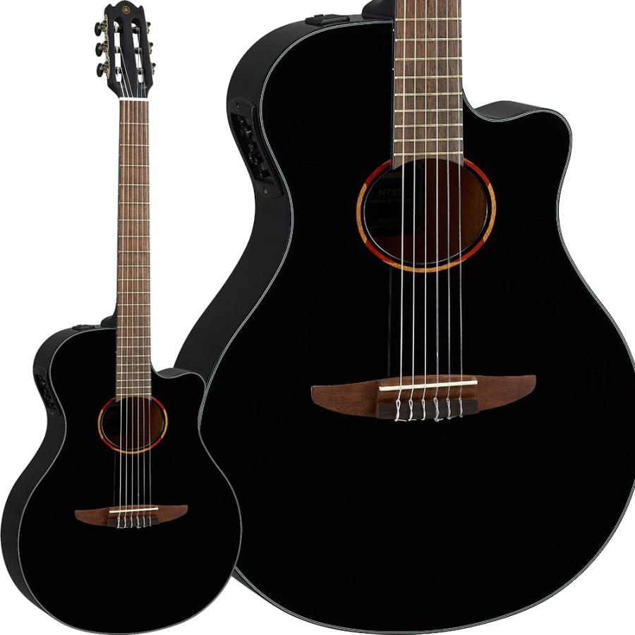 YAMAHA ヤマハ NTX1 Black (ブラック) エレガットギター 細めのネック 