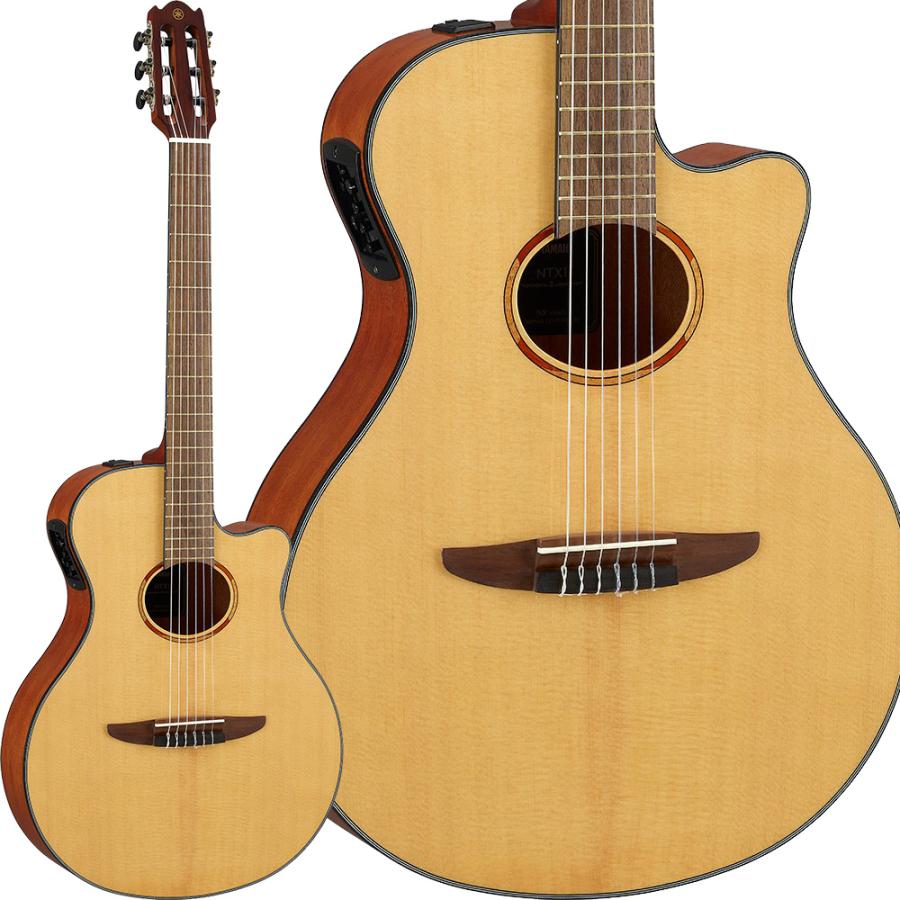 YAMAHA ヤマハ NTX1 Natural (ナチュラル) エレガットギター 細めの 