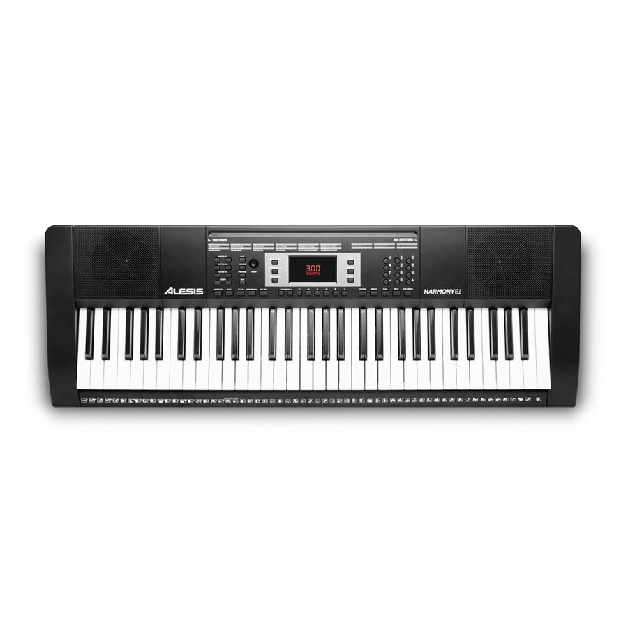 キーボード 電子ピアノ ALESIS アレシス Harmony61 MK2 61鍵盤 スタンド いす ヘッドホン マイク ACアダプター セット｜shimamura｜04