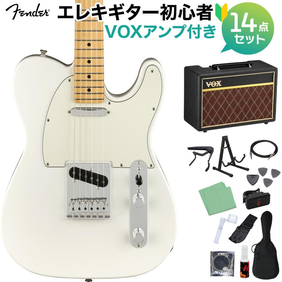 Fender フェンダー Player Telecaster MN PWT エレキギター初心者