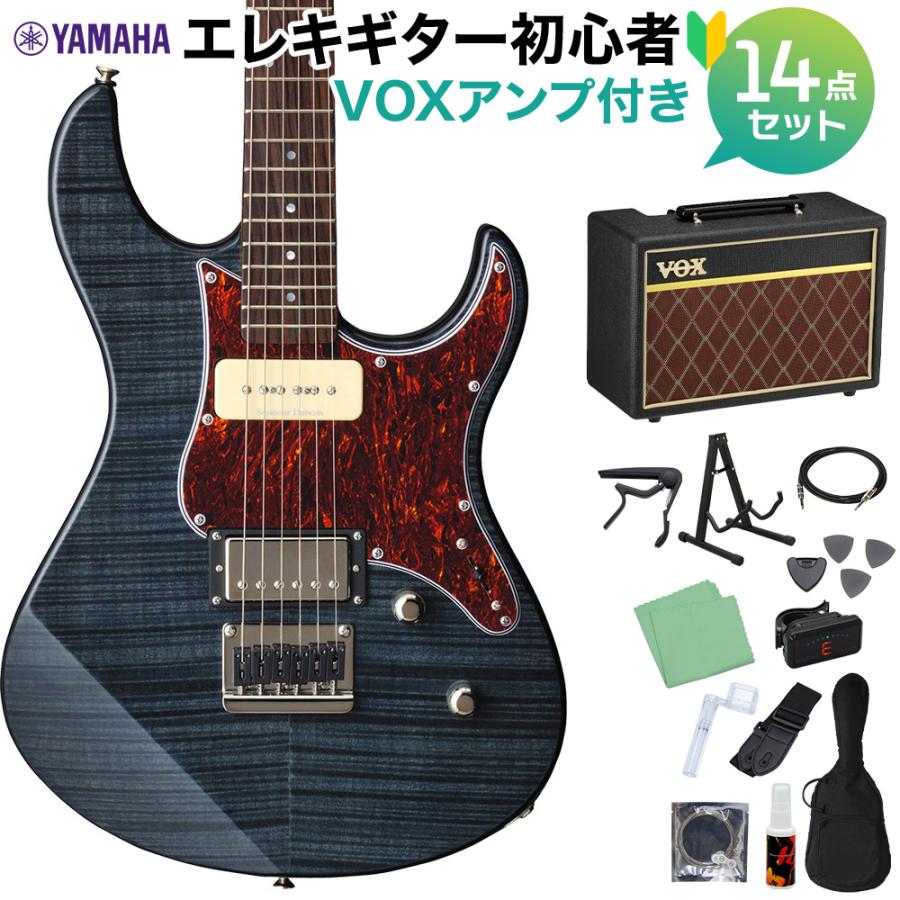 今月限定 特別大特価 Yamaha ヤマハ Pacifica611hfm Tbl エレキギター初心者14点セット Voxアンプ付き トランスルーセントブラック パシフィカ 超激安 Lamaimuaythaicamp Com