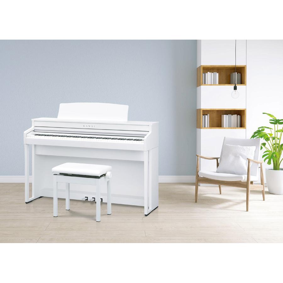 KAWAI カワイ 電子ピアノ 88鍵 木製鍵盤 CA4900GP ピュアホワイト 