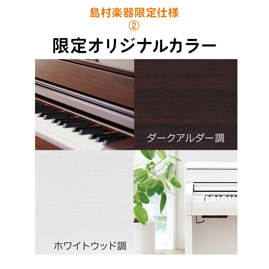 最終在庫 YAMAHA ヤマハ 電子ピアノ 88鍵盤 SCLP-7350 WH ベージュカーペット(大)セット SCLP7350〔配送設置無料・代引不可〕｜shimamura｜05