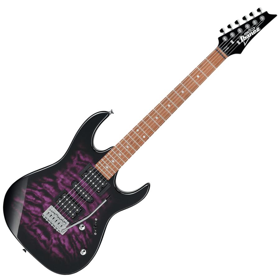 Gio Ibanez ジオ アイバニーズ GRX70QA TVT (Transparent Violet Sunburst) エレキギター_1