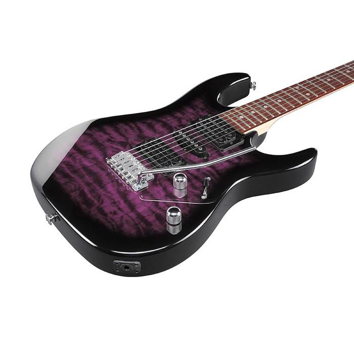 Gio Ibanez ジオ アイバニーズ GRX70QA TVT (Transparent Violet Sunburst) エレキギター_6