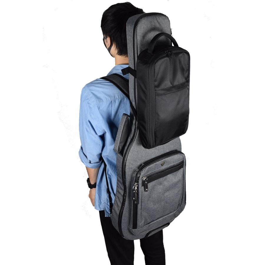 E.D.GEAR EDGEAR イーディーギア Bag-on-Bag ギターケース用アタッチメントバッグ エレキギター/ベース/アコギ ...