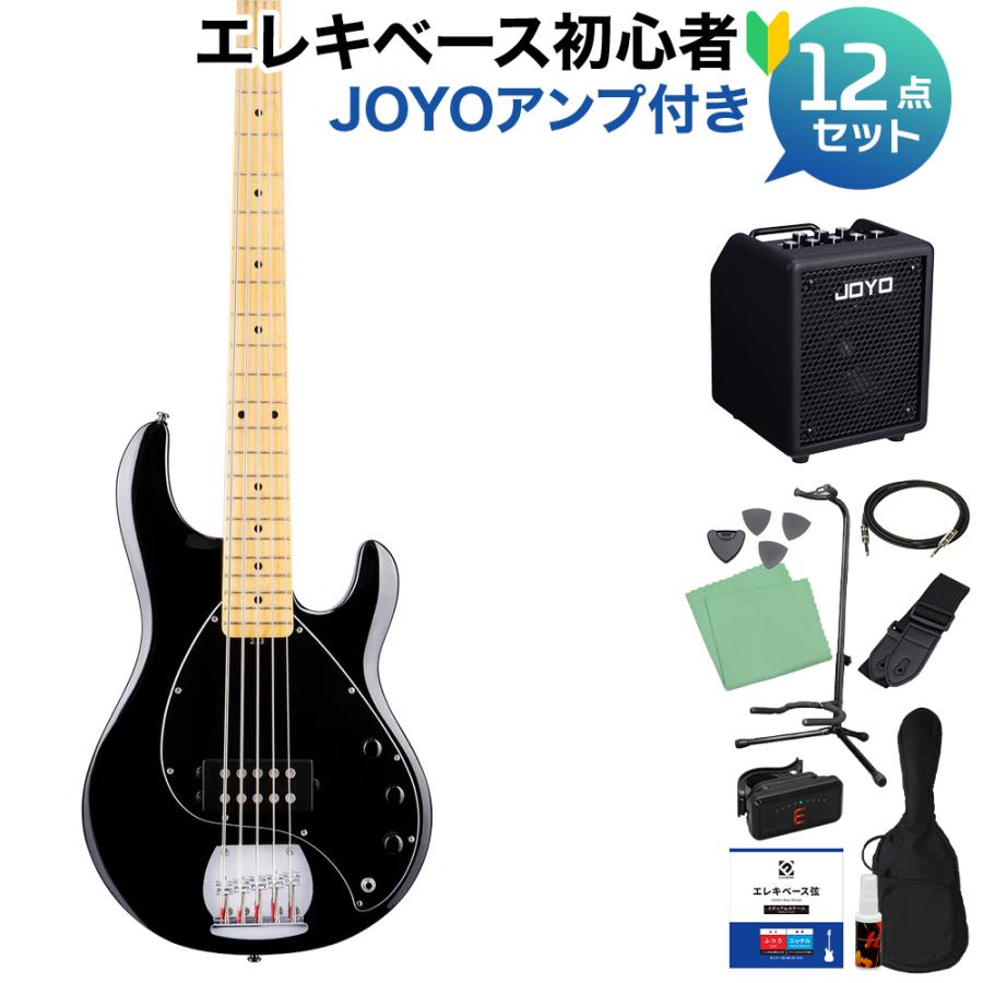 STERLING by Musicman スターリン STINGRAY RAY5 BK ベース 初心者12点 