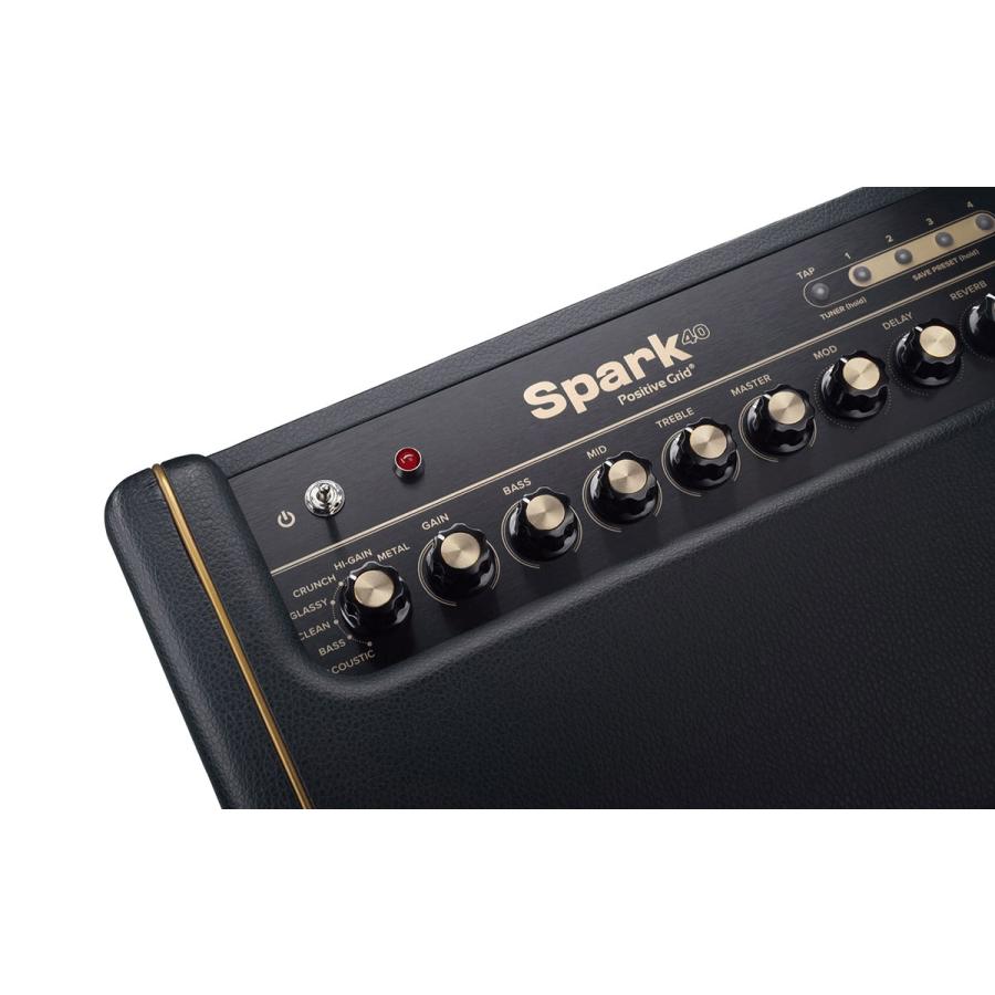 Positive Grid ポジティブグリッド Spark 40 ギターアンプ ベース 