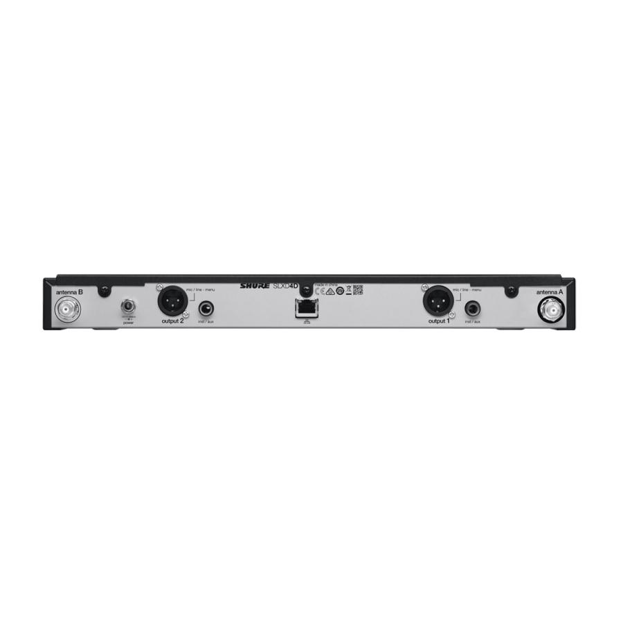 SHURE SLXD4D デュアル受信機 USED品 シュア アンテナ等付属品欠品 【通電確認のみ】 【ジャンク】 EX0039 SHURE（シュア） SLXD4D デュアル受信機 : 島村楽器Yahoo!店 - 通販