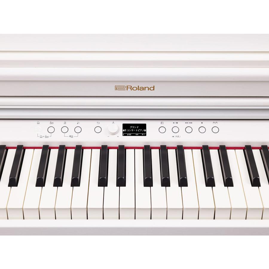 Roland ローランド 電子ピアノ 88鍵盤 RP701 WH ホワイト マット&メトロノームセット 〔配送設置無料〕〔代引不可〕|島村楽器 |04