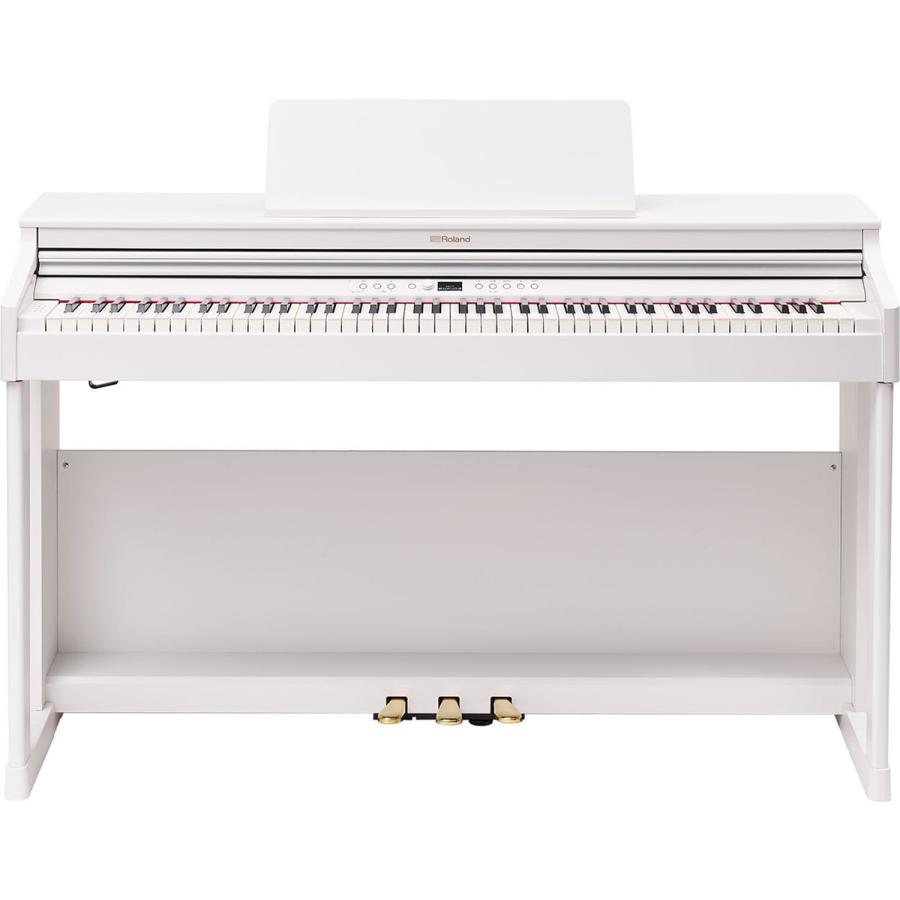 Roland ローランド 電子ピアノ 88鍵盤 RP701 WH ホワイト ベージュ遮音カーペット(小)セット 〔配送設置無料〕〔代引不可〕｜shimamura｜03