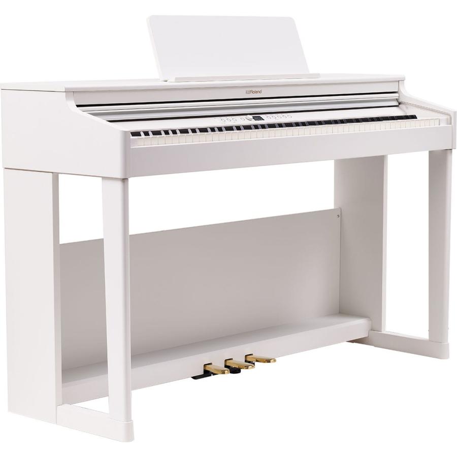 Roland ローランド 電子ピアノ 88鍵盤 RP701 WH ホワイト ベージュ遮音カーペット(小)セット 〔配送設置無料〕〔代引不可〕｜shimamura｜04