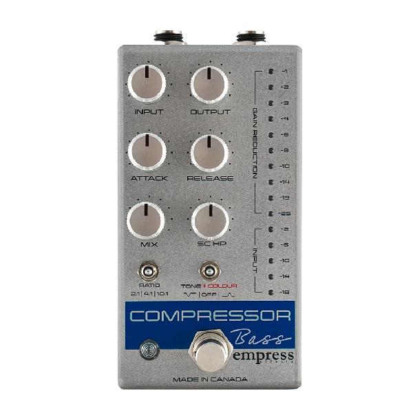 empress effects エンプレスエフェクト Bass Compressor Grey コンパクトエフェクター ベースコンプレッサー