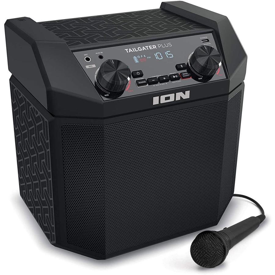 交換無料 Ion Audio Tailgater Plus Bluetooth対応スピーカー 50時間バッテリー スマホ充電可能 Am Fmラジオ マイク付き 超大特価 Unreditora Unr Edu Ar