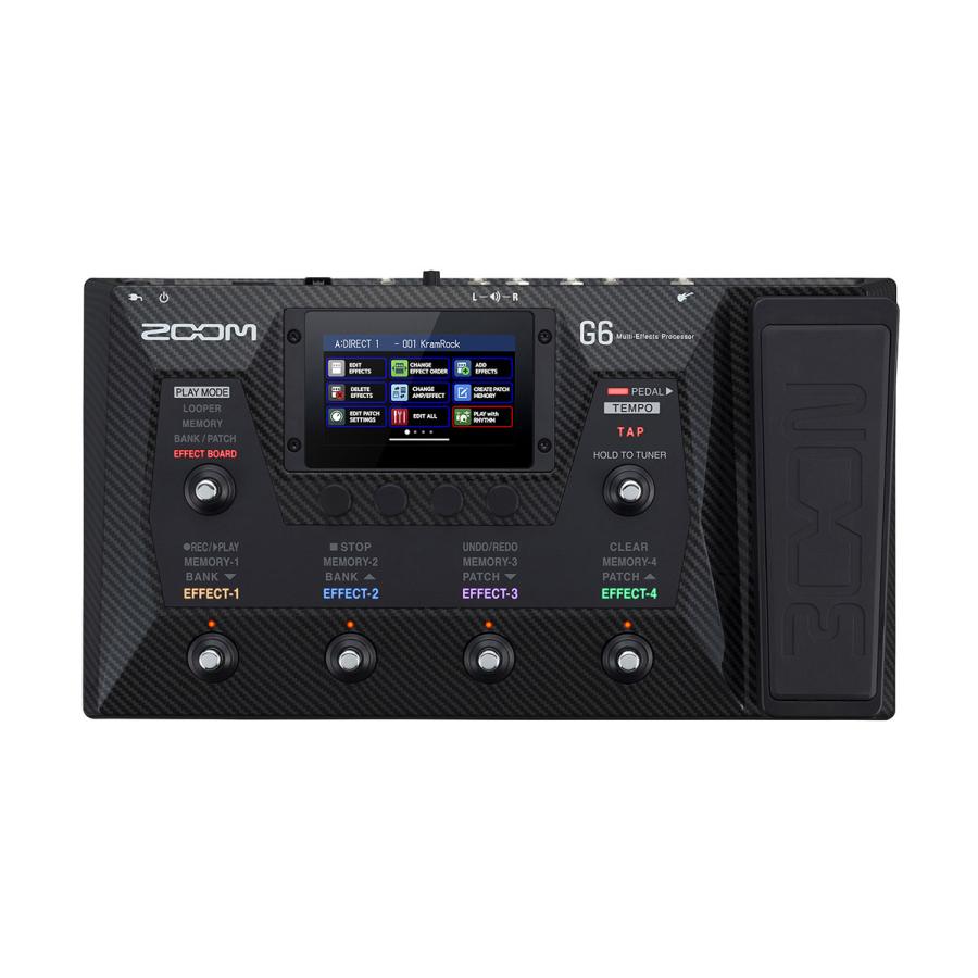 ZOOM G6 ギターエフェクター G6 | ZOOM