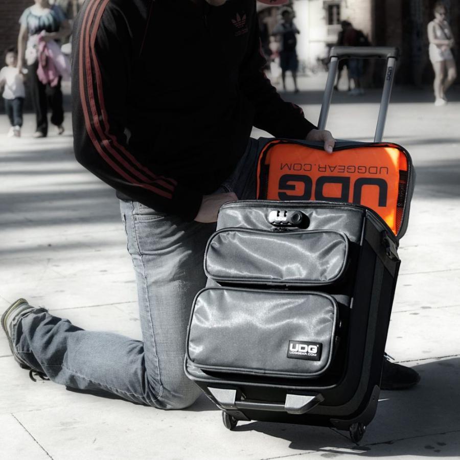 ＤＪ用キャリーケース UDG トロリー To Go Amazon.co.jp: UDG Ultimate DIGI Trolley To Go Black Orange