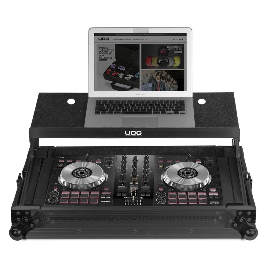 UDG Ultimate Flight Case Multi Format XL Black MK3 Plus (Laptop Shelf) フライトケース DJ機材ケース ハードケース U91019BL｜shimamura｜07
