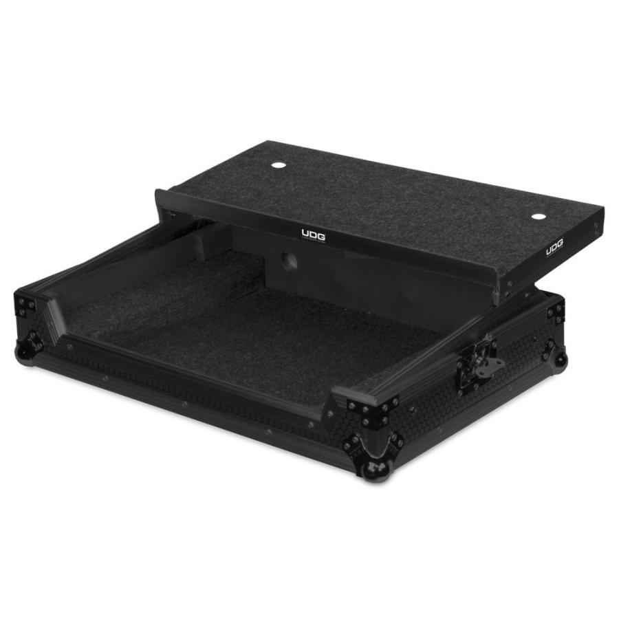 Ultimate Flight Case Pioneer DDJ-RX/ SX3 Black MK2 Plus (Laptop Shelf) フライトケース DJ機材ケース ハードケース 【インチレコードラウンドボトムインナースリーブ】 U91011BL