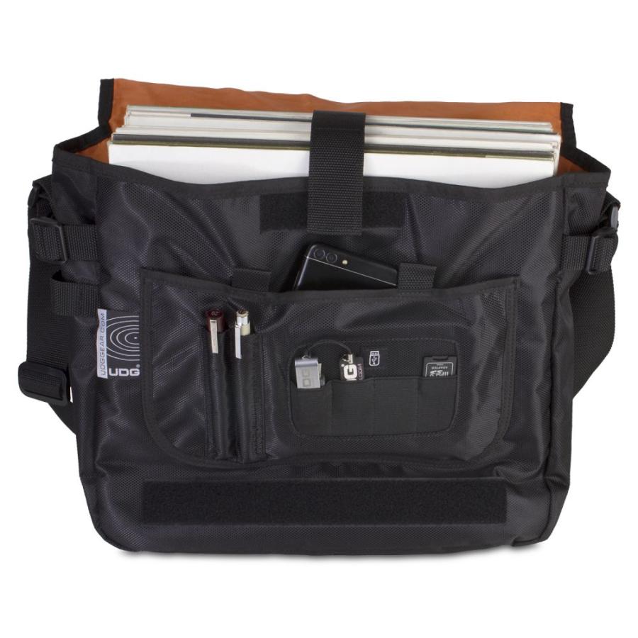 UDG UDG Ultimate CourierBag Black Orange Inside ショルダーバッグ