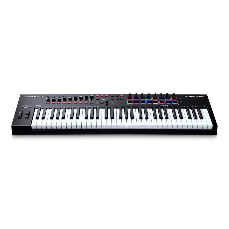 国産 M-AUDIO エムオーディオ Oxygen Pro 61 MIDIキーボードコントローラー 61鍵盤