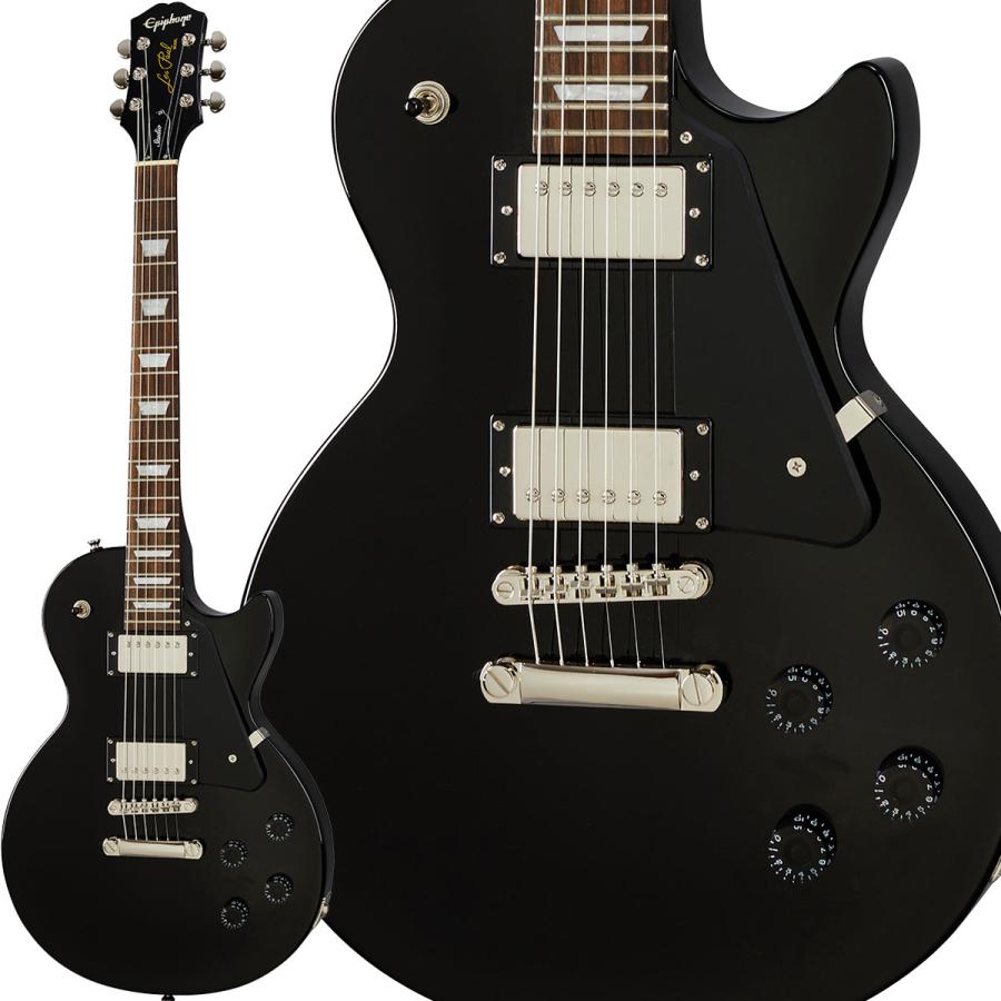 Epiphone エピフォン Les Paul Studio Ebony エレキギター レスポール 