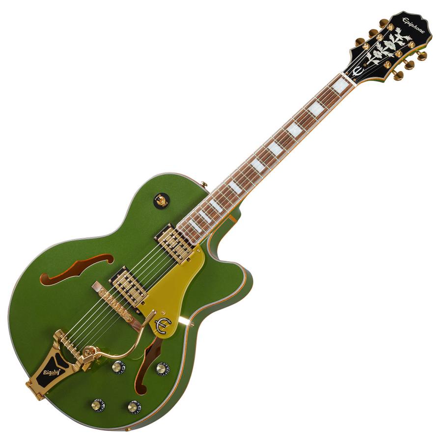 Epiphone Emperor Swingster Forest Green Metaric エレキギター  