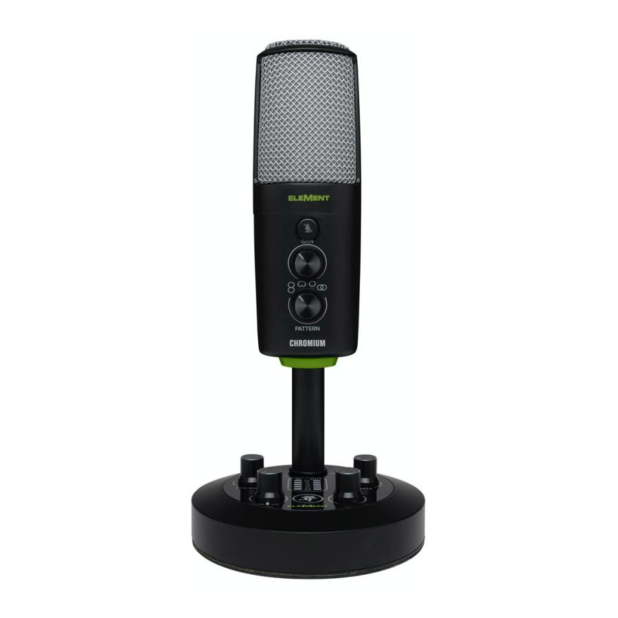 MACKIE マッキー ミキサー内蔵マイクロホン Chromium MACKIE マッキー ミキサー内蔵マイクロホン Chromium