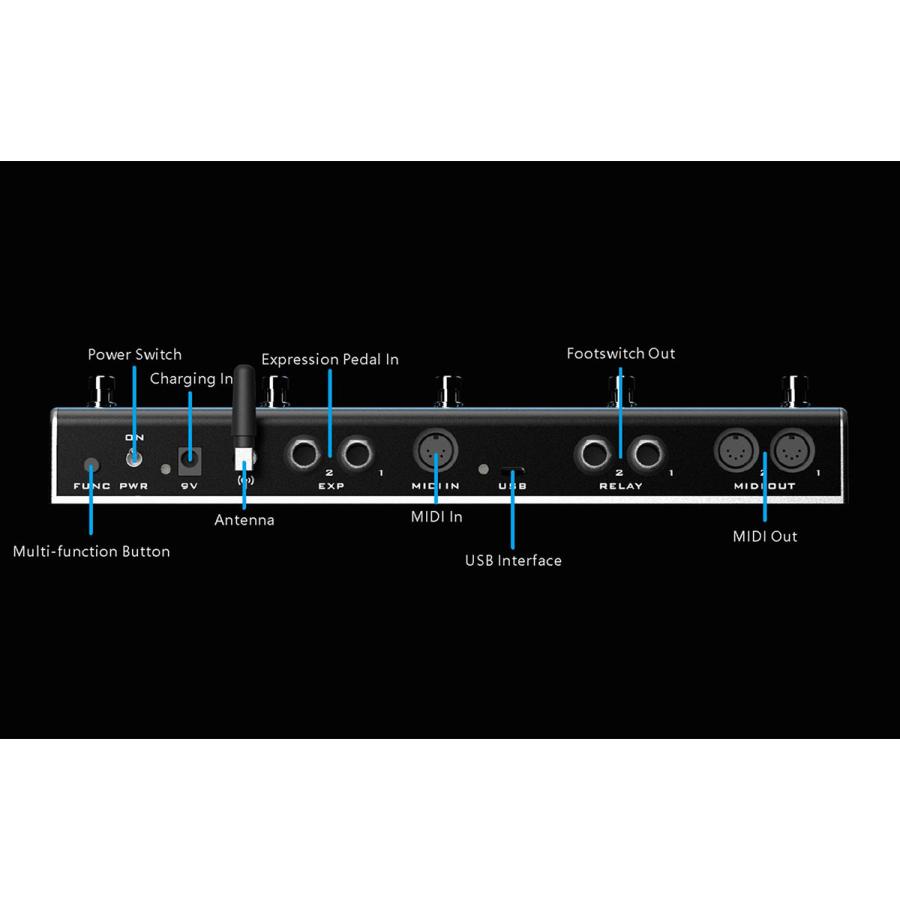 XSONIC エックスソニック AIRSTEP フットコントローラー USB MIDI