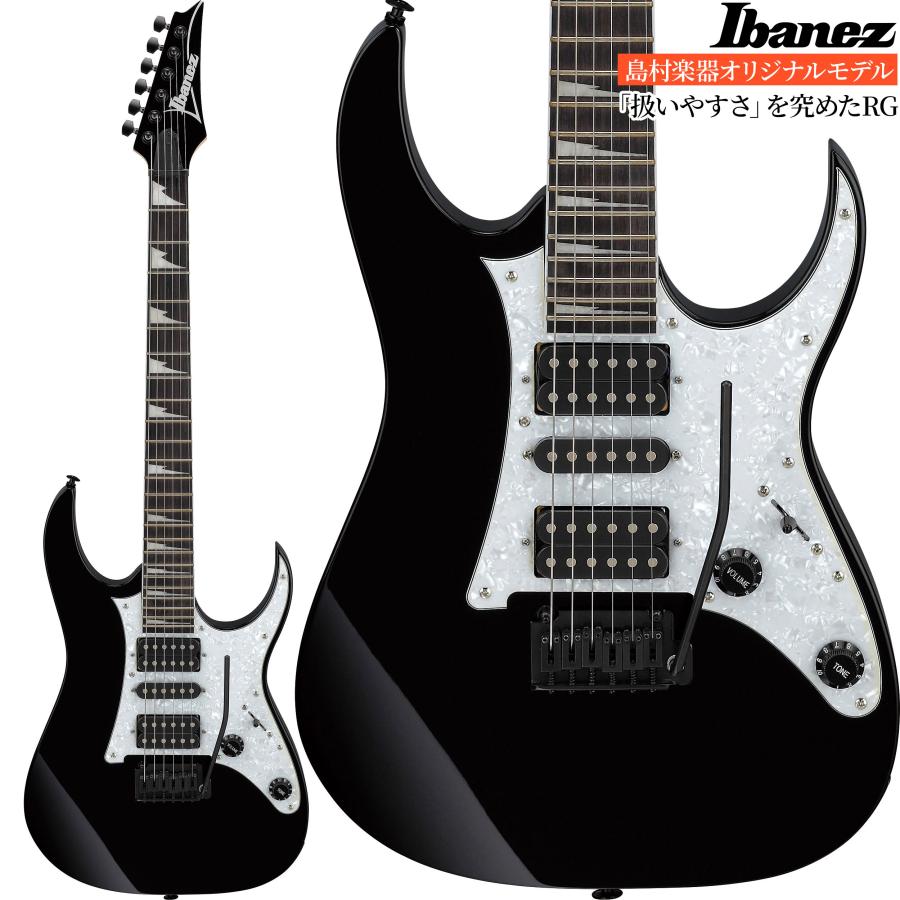 Ibanez アイバニーズ RGV250 BK ブラック エレキギター ストラトキャスタータイプ RG Standard 島村楽器限定モデル