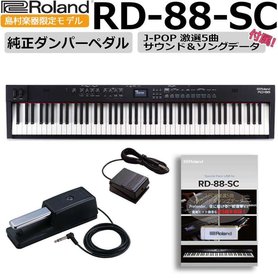 ローランド 〔解説動画 音源USBとDP-10ペダルプレゼント!〕 Roland RD 