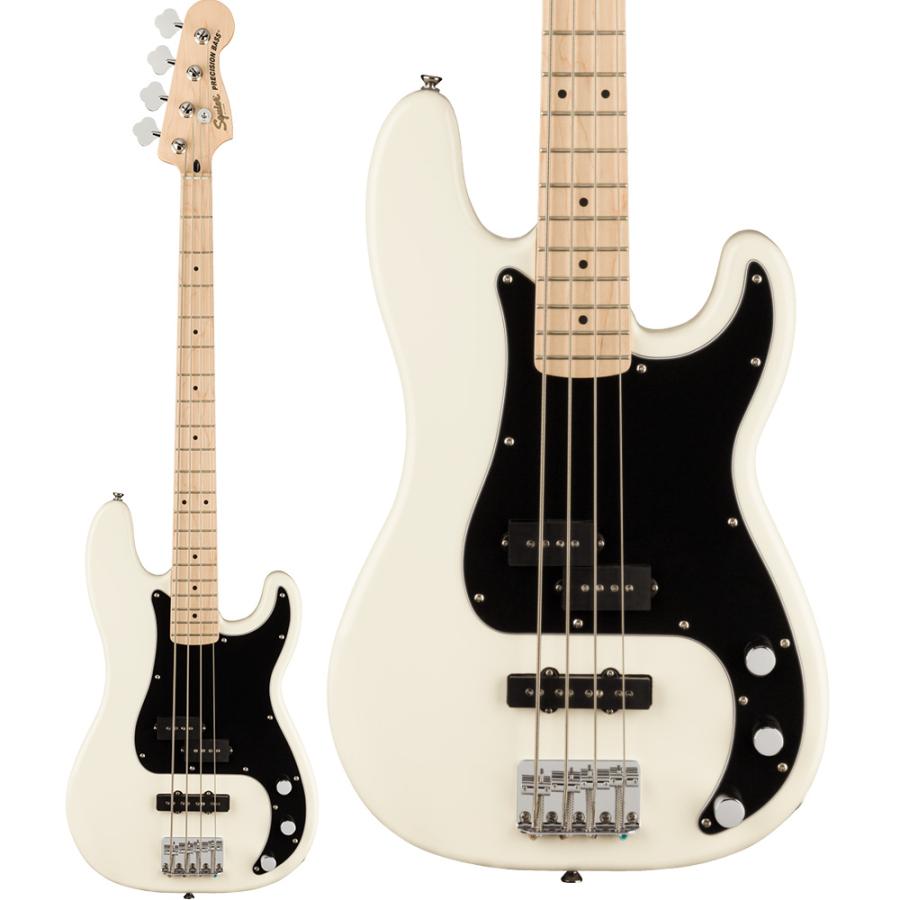 【極美品】Squier by Fender PJ ホワイト Fender（フェンダー） Squier by Fender Affinity Series PB PJ MN BPG