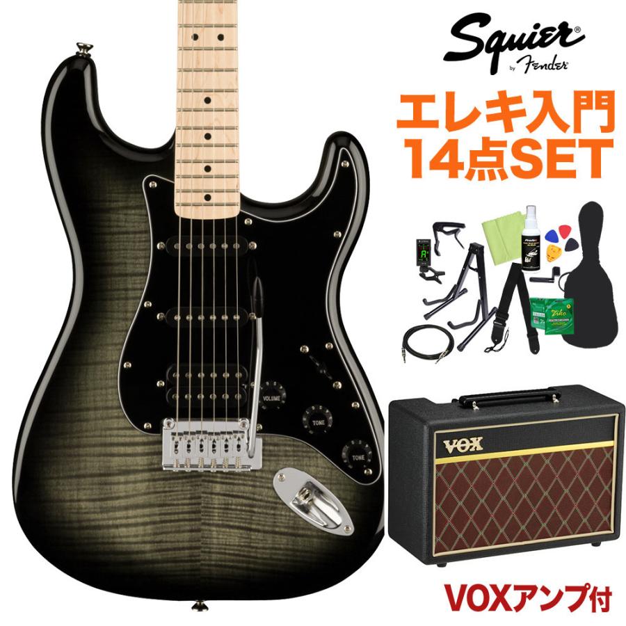 Fender（フェンダー） Squier by Fender AFF ST FMT HSS MN BBST