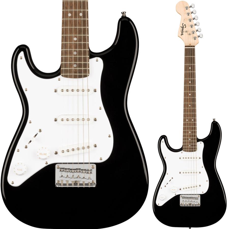 美品 Squier スクワイヤー Mini Stratocaster ブラック Fender（フェンダー） Squier by Fender スクワイヤー / スクワイア