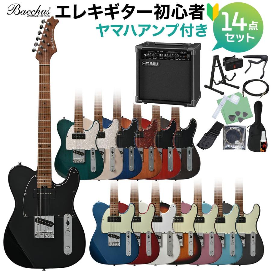 Bacchus（バッカス） Bacchus TACTICS-STD/RSM エレキギター初心者14点
