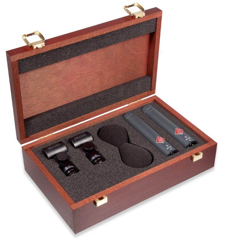 NEUMANN ノイマン KM 185 mt stereo set (ブラック) ステレオセット
