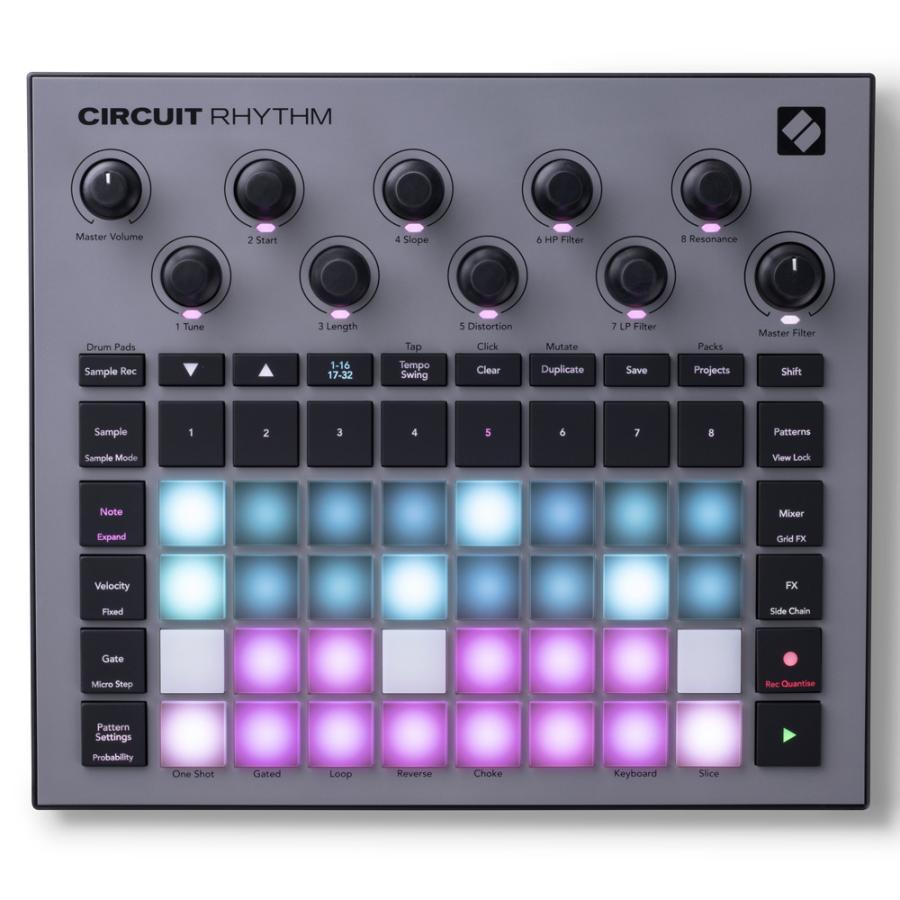 Novation Circuit Rhythm パフォーマンスサンプラー novation ノベーション CIRCUIT RHYTHM サンプラー : 島村楽器Yahoo!店