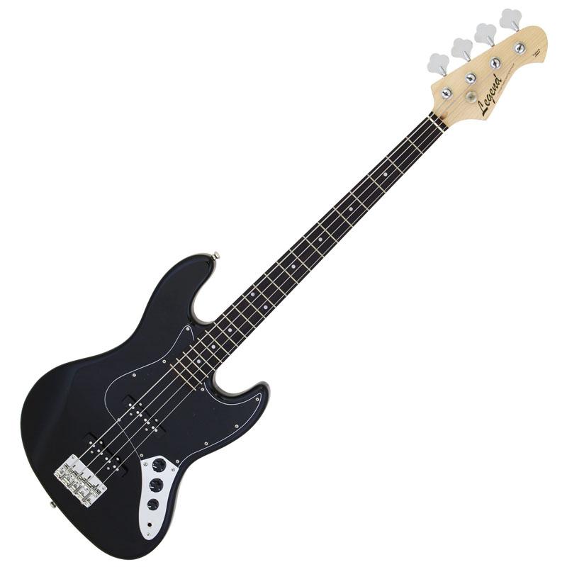 LEGEND LJB-Z ベース ヘッドホンアンプ付ジャズべタイプ レジェンド LEGEND レジェンド LJB-Z B/BK ベース初心者12点セット ヘッドホン