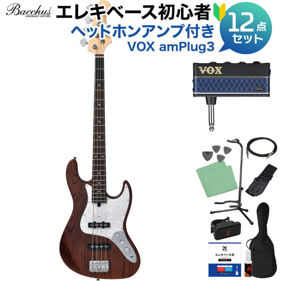 BACCHUS ブラウン エレキベース WJB-500R ベース