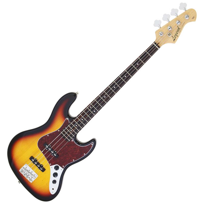 LEGEND レジェンド LJB-Z TT 3 Tone Sunburst ベース 初心者12点セット ヘッドホンアンプ付 ジャズベースタイプ_1