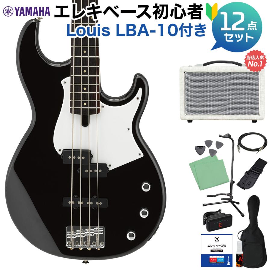 YAMAHA（ヤマハ） BB234 BL (ブラック) ベース 初心者12点セット