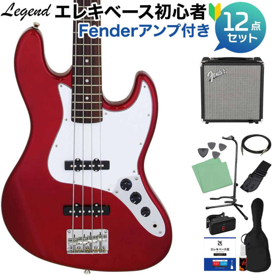 【美品】LEGEND レジェンド　ジャズベース　ワインレッド　JB 美品】LEGEND レジェンド ジャズベース ワインレッド JB - メルカリ