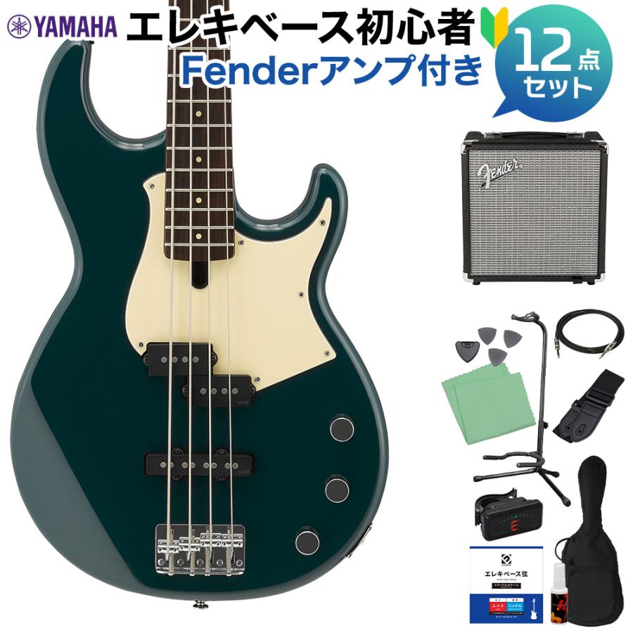 YAMAHA（ヤマハ） BB434 TB (ティールブルー) ベース 初心者12点セット 