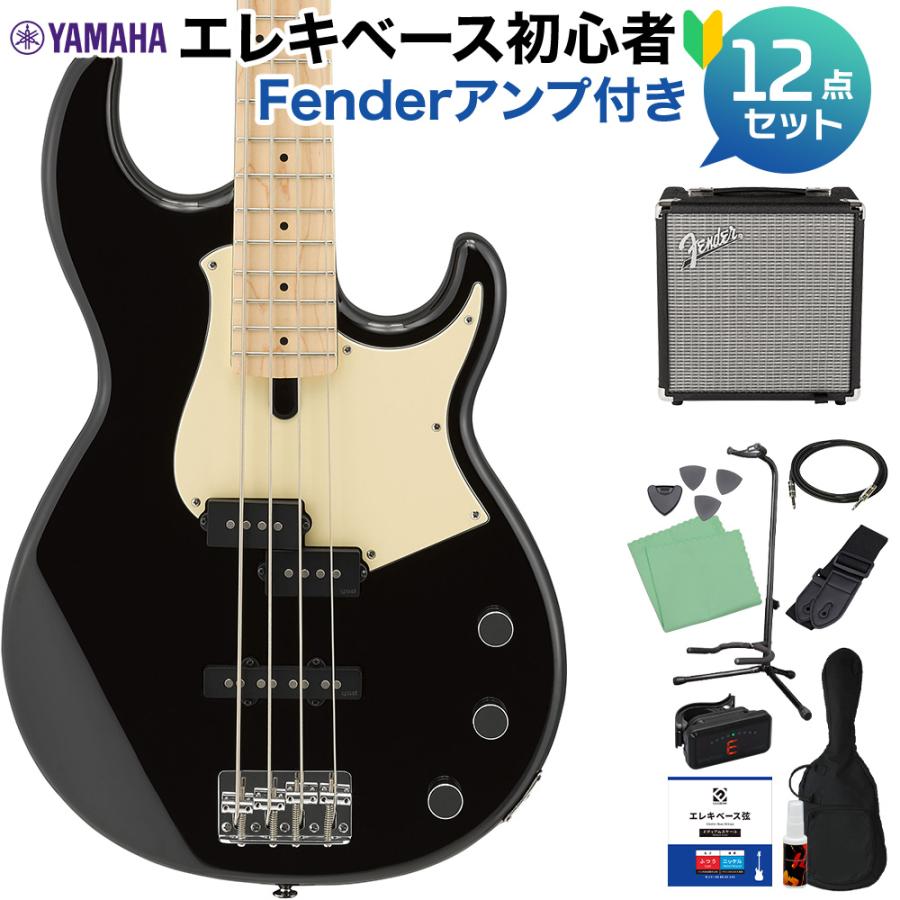 YAMAHA（ヤマハ） BB434M BL (ブラック) ベース 初心者12点セット 