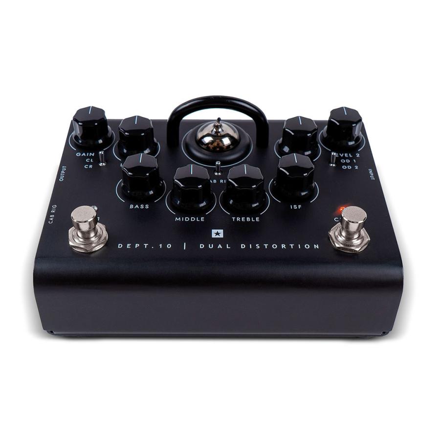 ブラックスター DEPT.10 DUAL DISTORTION 【ゲイシャ】 コンパクトエフェクター デュアルディストーション