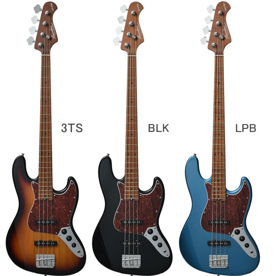 Bacchus バッカス WL4-STD/RSM ベース 初心者12点セット 〔Fender 